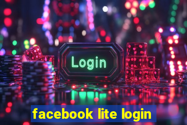 facebook lite login